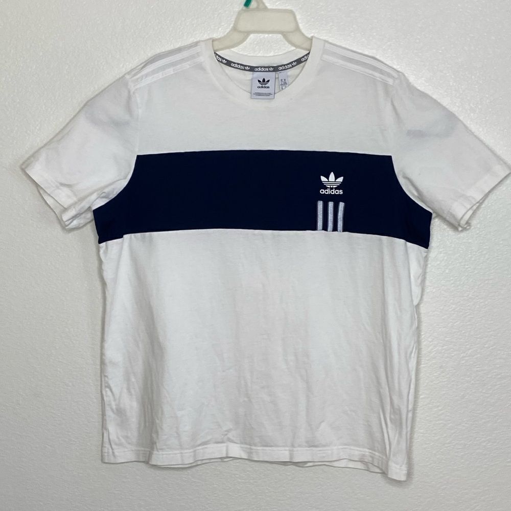 ADIDAS Men’s White T Shirt Size XL